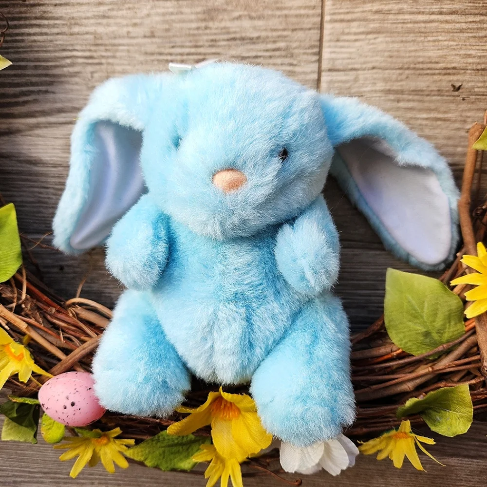 Festive Easter Bunny Grapevine Spring Easter Wreath - Picture 9 of 9